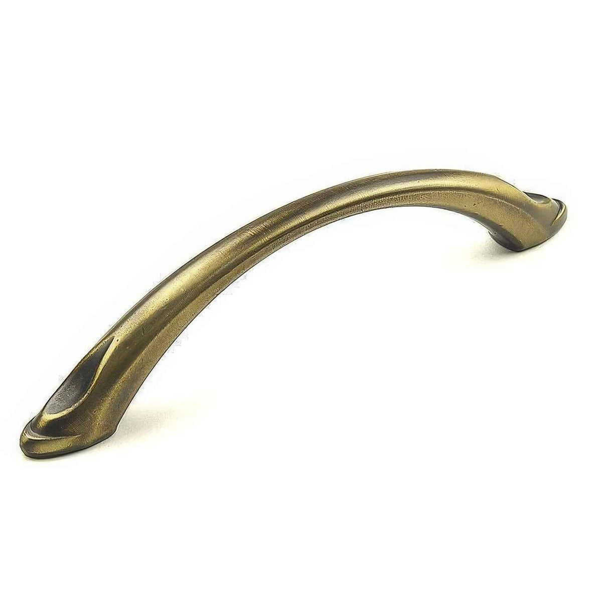 Century Hardware 28038-RE Luna 128 MM Centers Cabinet Pull Regent English
