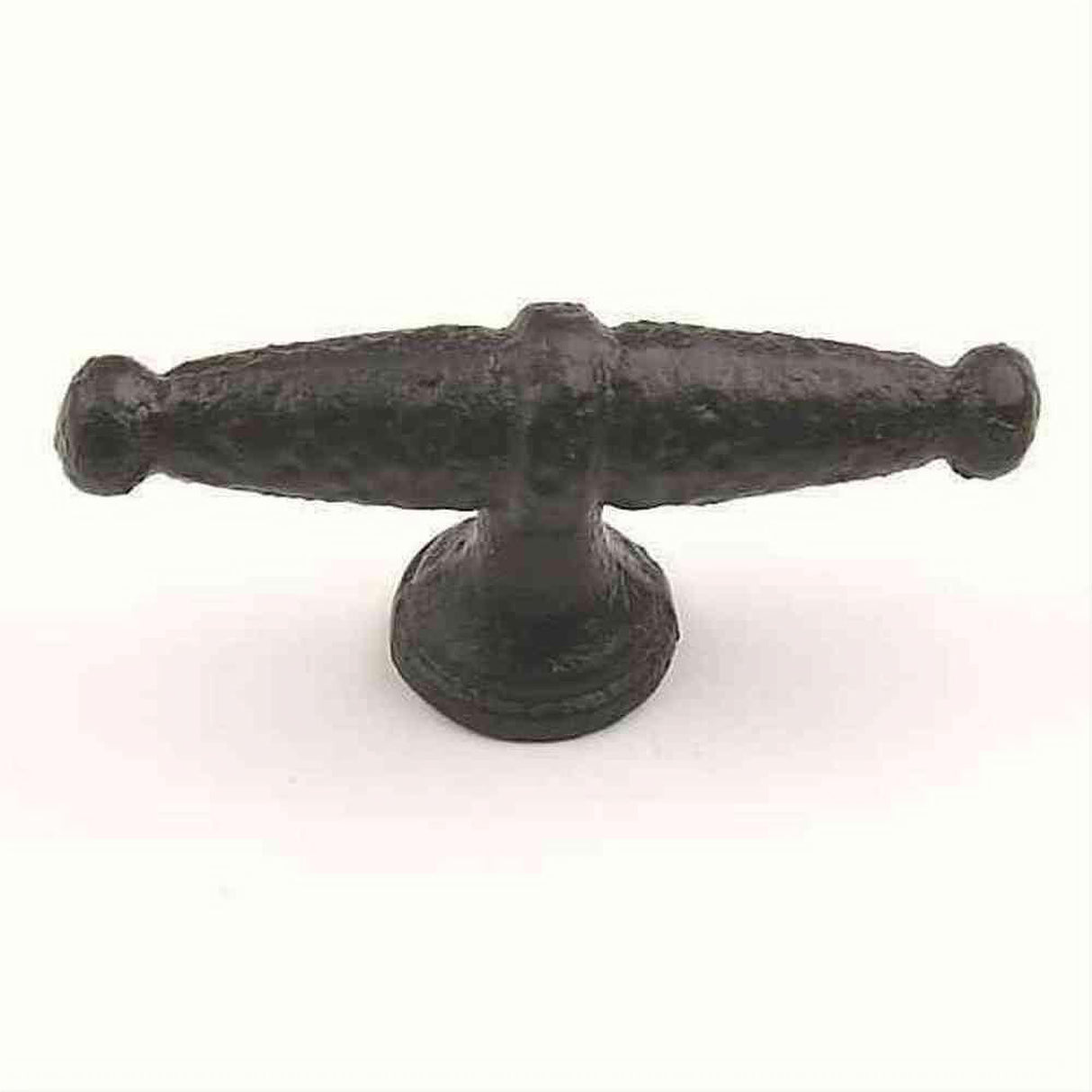 Century Hardware 45109-MB Savannah 2-3/8" Overall Length T-Shaped Cabinet Knob Matt Black