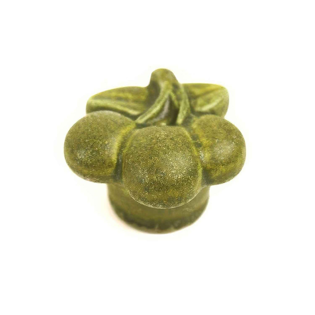 Century Hardware 50809-SG3 Alps 1-5/8" DIA Ceramic Cabinet Knob Olive Green