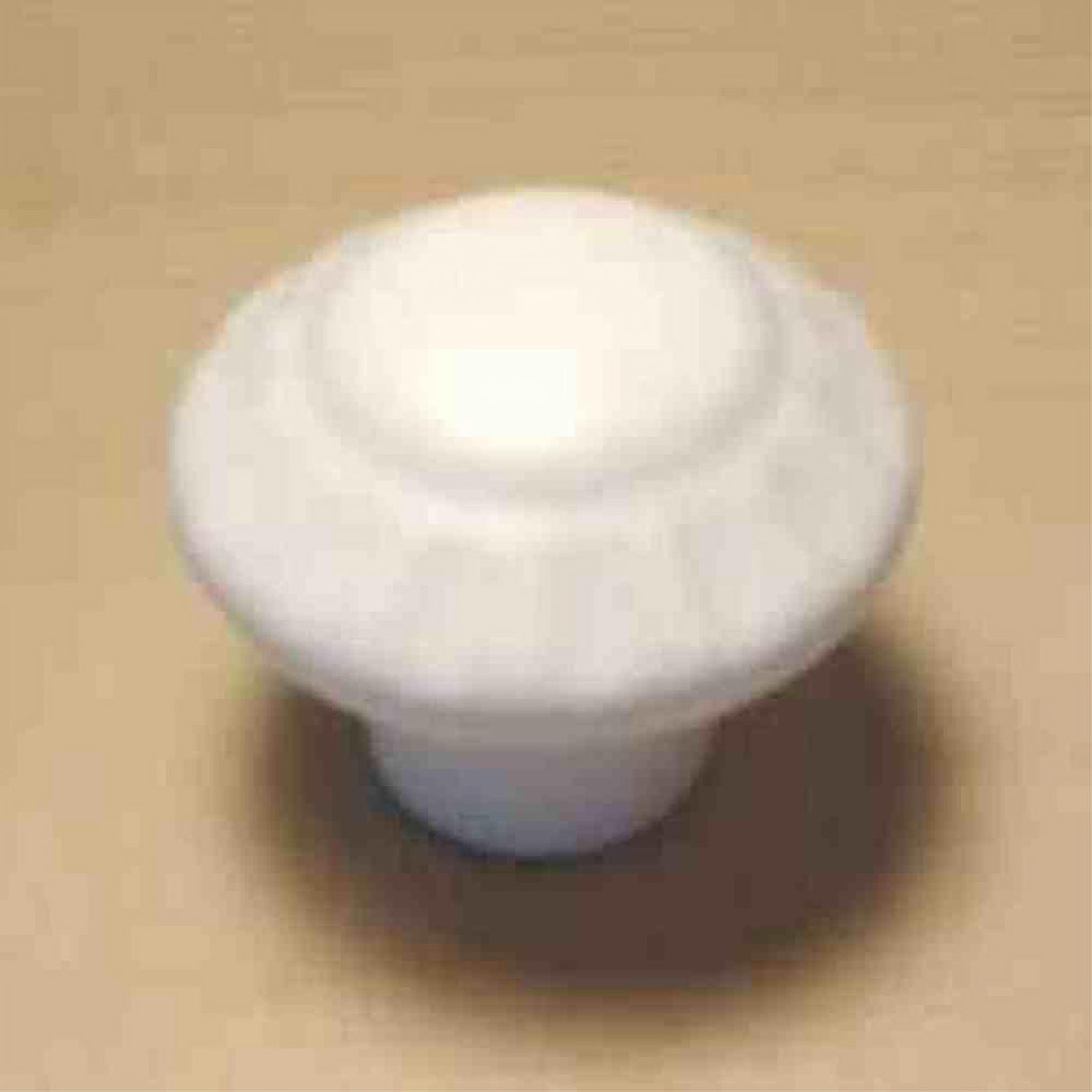 Century Hardware 51027-MWT Alps 1-3/8" DIA Ceramic Cabinet Knob Matt White