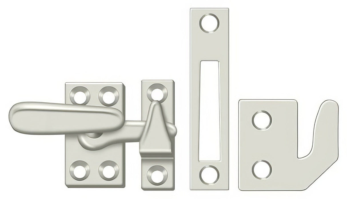 Deltana CF066U14 polished nickel casement latch