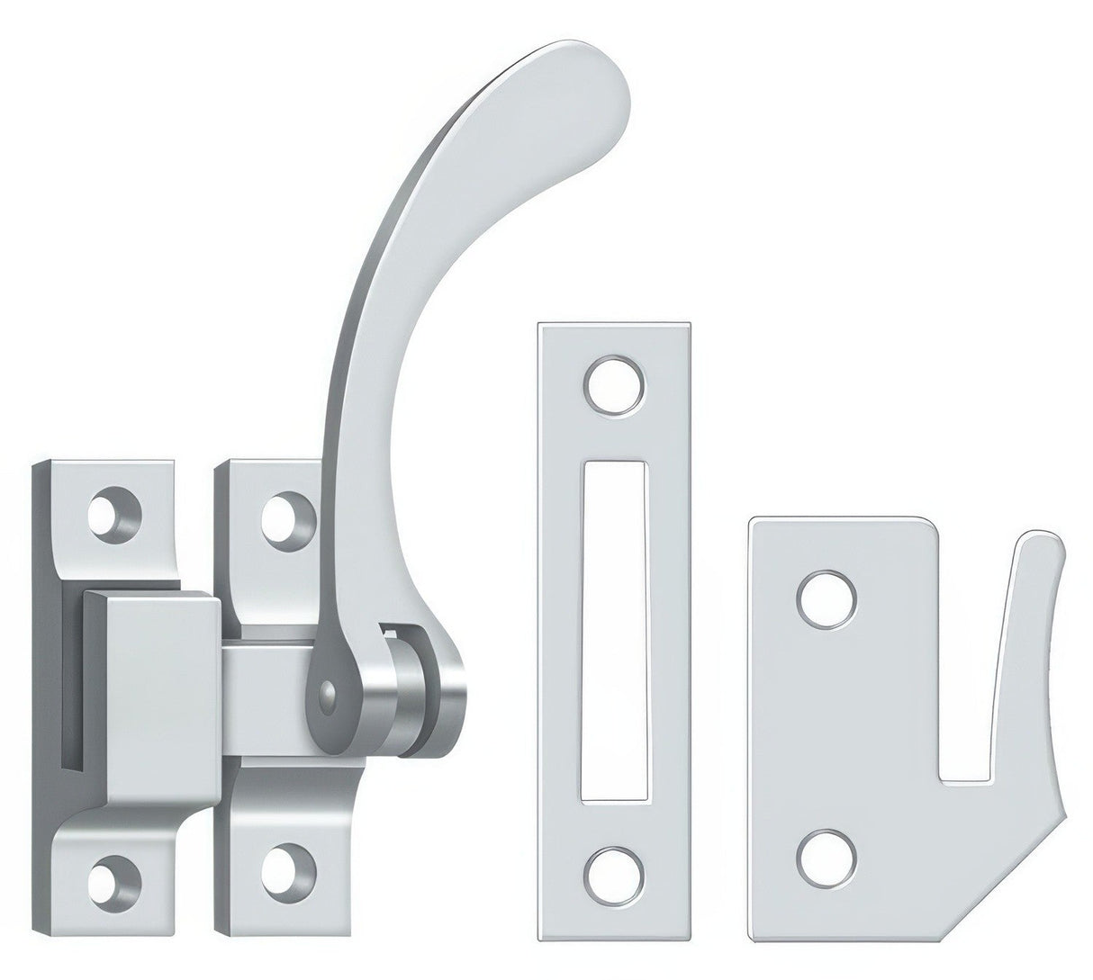 Deltana CF450U26 bright chrome casement fastener