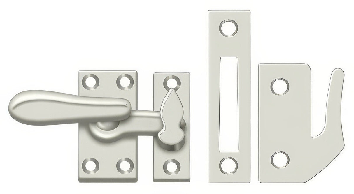 Deltana CF66U14 polished nickel casement latch