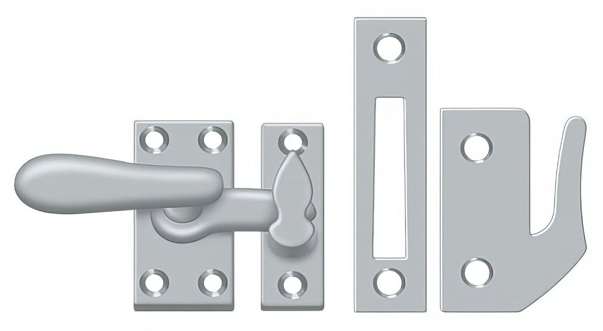 Deltana CF66U26D brushed chrome casement latch