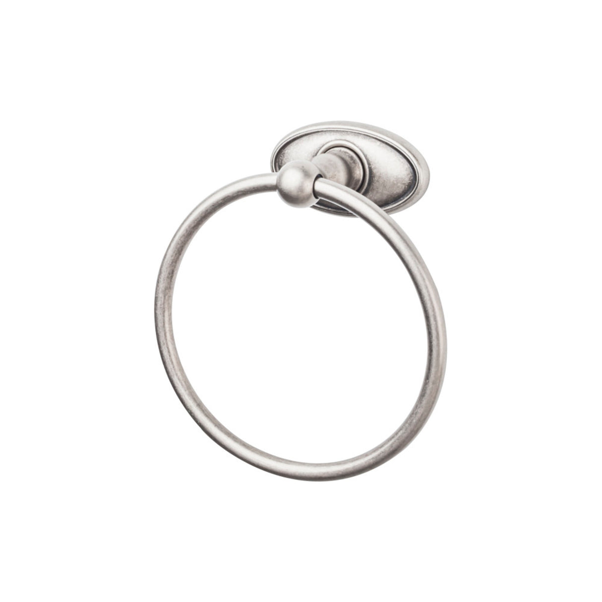 Top Knobs ED5APC TOP BATH (R) Edwardian Bath Towel Ring Antique Pewter