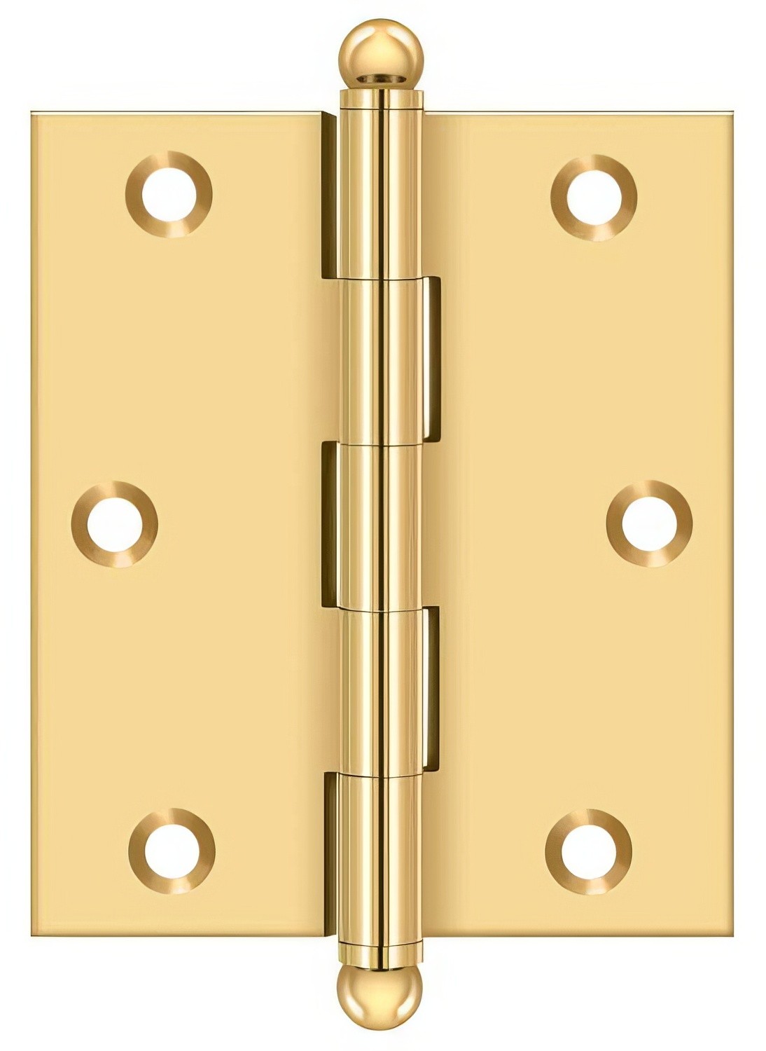 Deltana CH3025CR003 lifetime polished brass finial