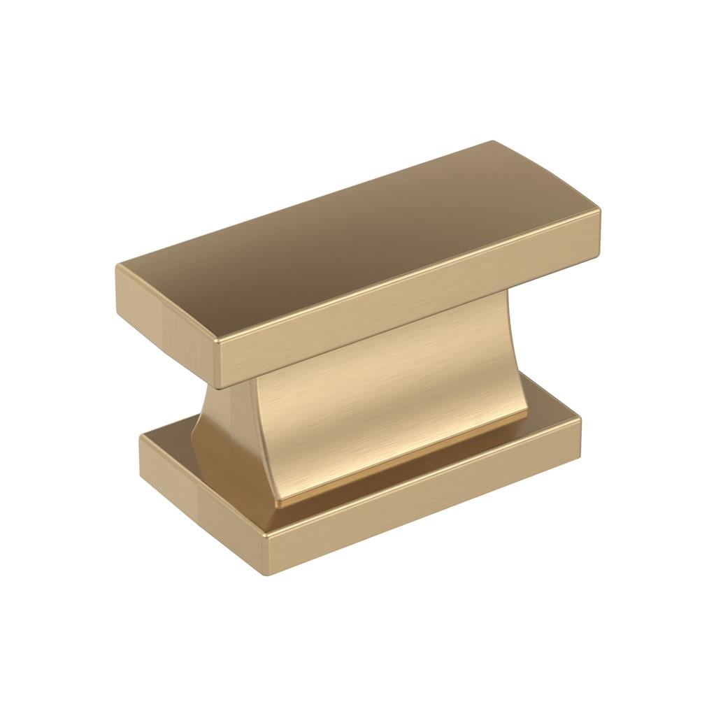 Amerock BP37023CZ Socle 1-7/16 inch (37mm) Length Champagne Bronze Cabinet Knob