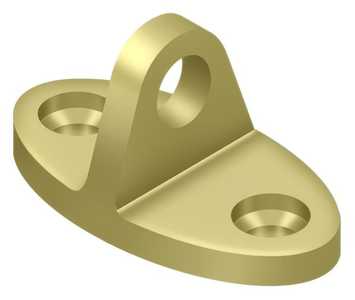 Deltana CHE4U3 polished brass cabin hook eye