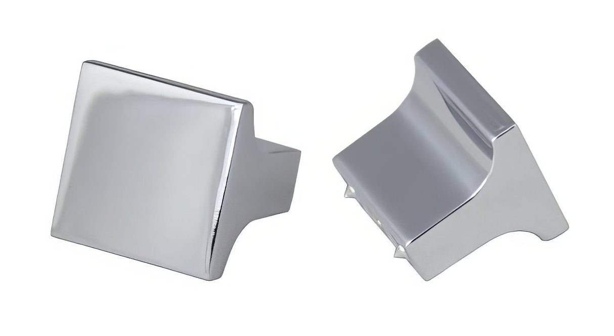 Crown Cabinet Hardware CHK83125PC polished chrome square cabinet knob