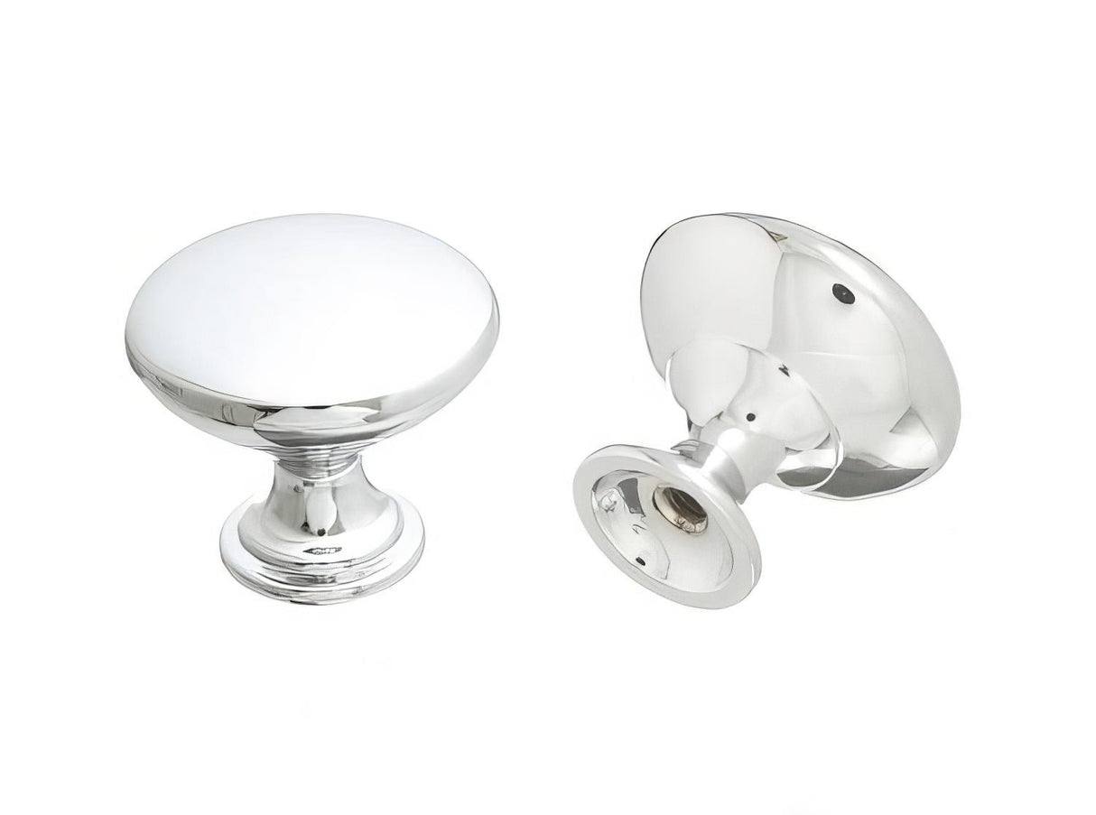 Crown Cabinet Hardware CHK910PC polished chrome cabinet knob