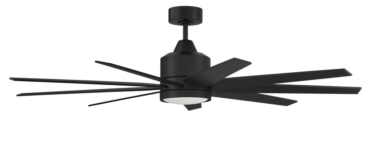 Craftmade CHP60FB9 flat black ceiling fan blades included