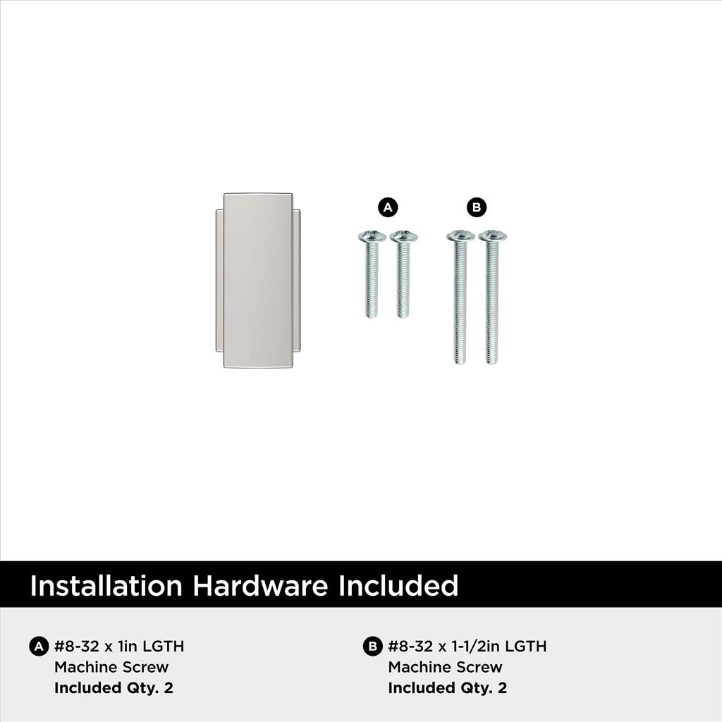 Amerock BP3702326 included mounting hardware
