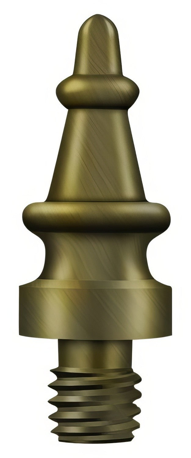 Deltana CHST5 antique brass finial