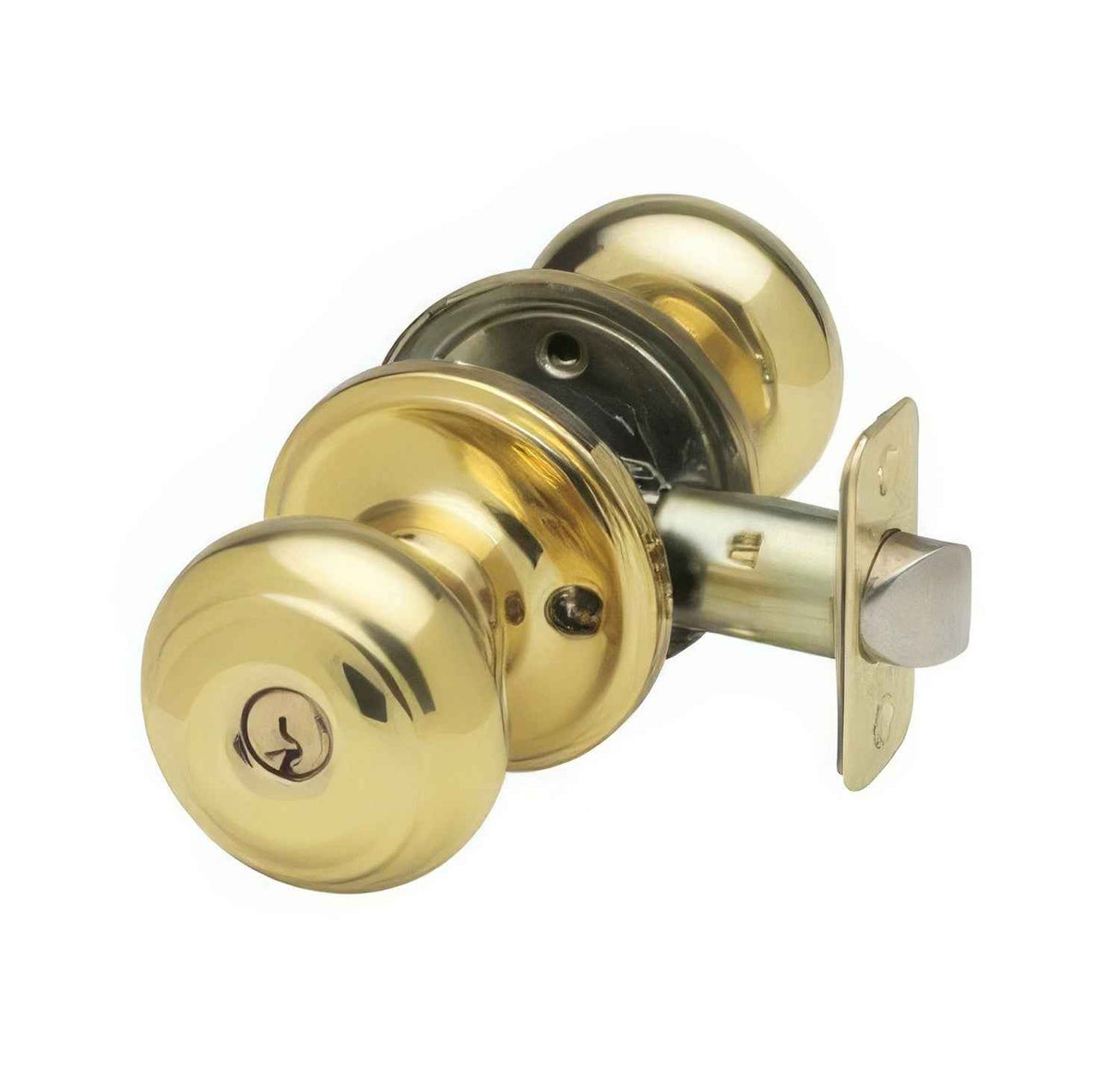 Copper Creek CK2040 Colonial Style Keyed Entry Door Knob
