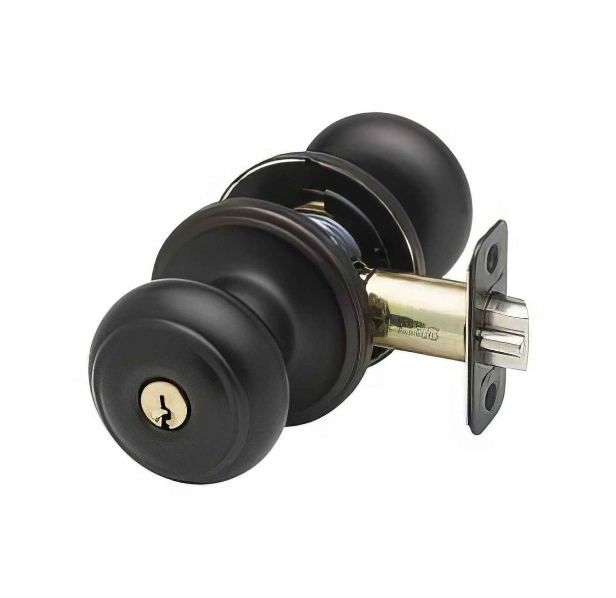 Copper Creek CK2040TB tuscan bronze keyed entry door knob