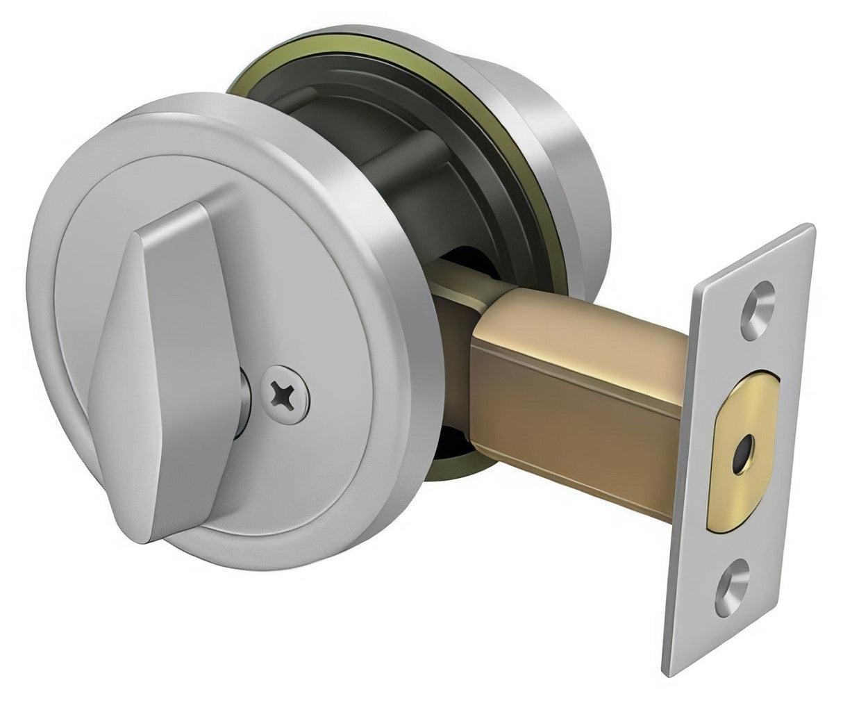 Deltana CL200LA-32D stainless steel single cylinder deadbolt