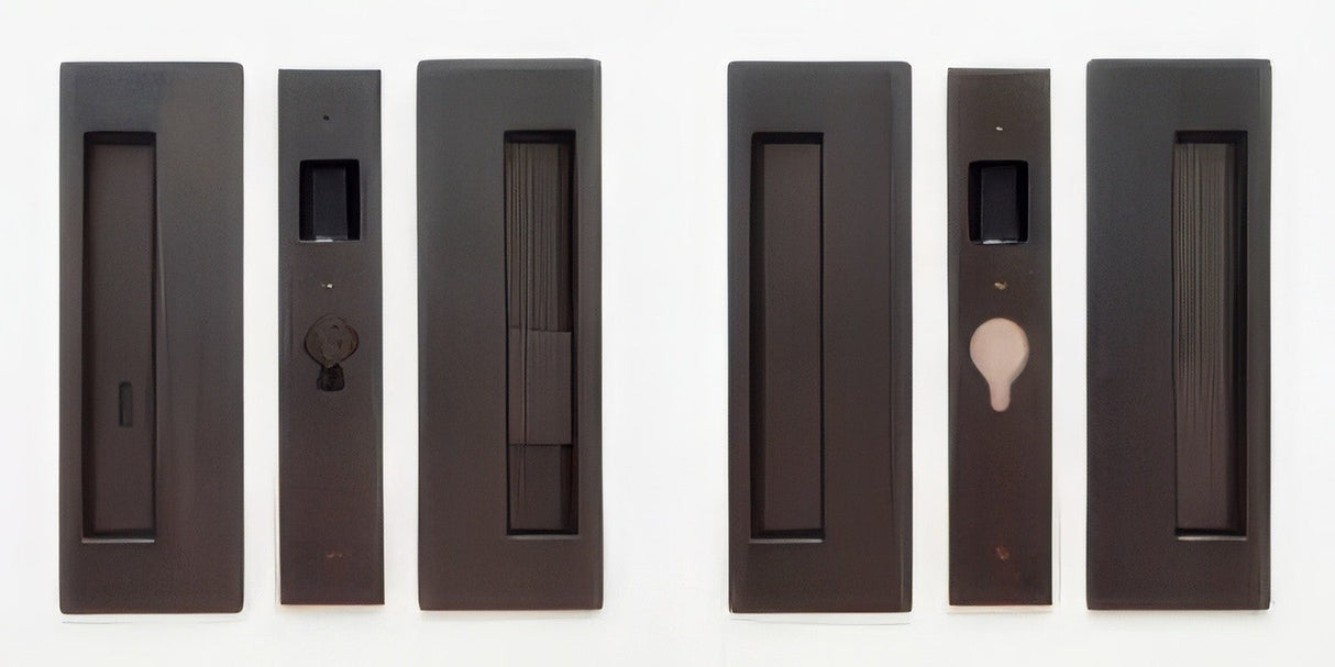 Cavilock CL400D0243 oil rubbed bronze bi parting privacy