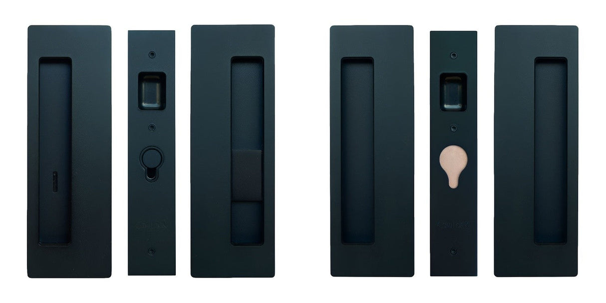 Cavilock CL400D0443 matte black bi parting privacy