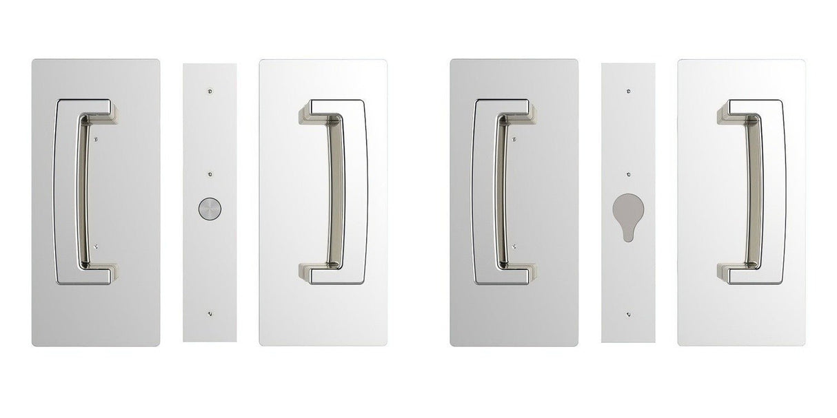 Cavilock CL406D0029 bright chrome passage magnetic latching