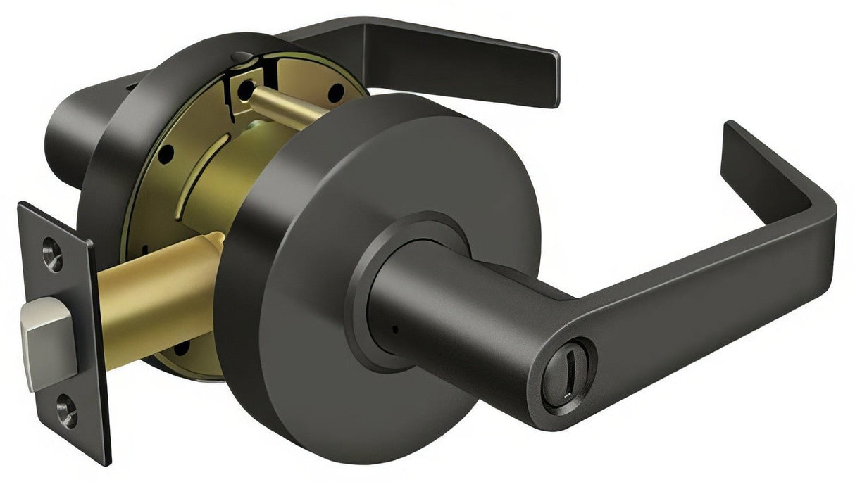 Deltana CL502EVC-10B oil rubbed bronze privacy door lever