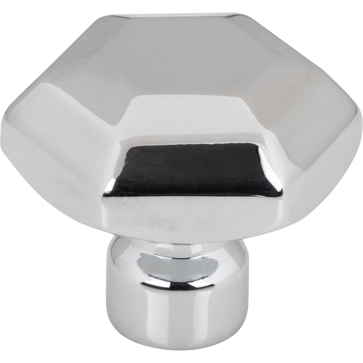 Top Knobs TK3200PC Dustin 1 1/4" Length Geometric Knob Polished Chrome