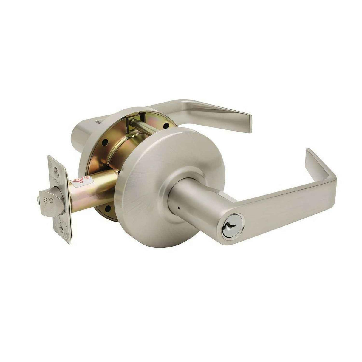 Copper Creek AL6241SS AL6241 Avery Heavy Duty Keyed Entry Door Lever Satin Stainless