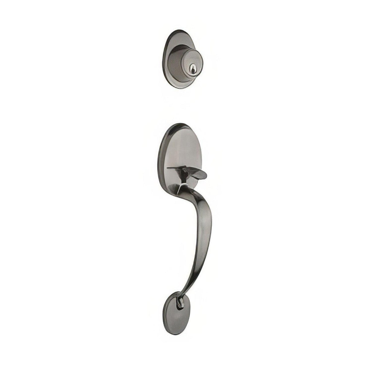 Copper Creek CZ2610AN CZ2610 Colonial Single Cylinder Handleset Antique Nickel