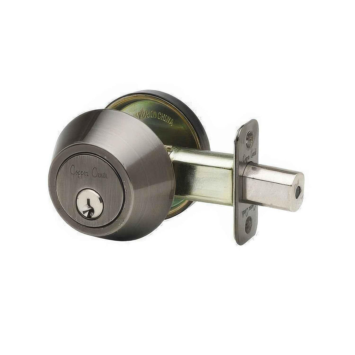 Copper Creek DB2410AN DB2410 Single Cylinder Deadbolt Antique Nickel