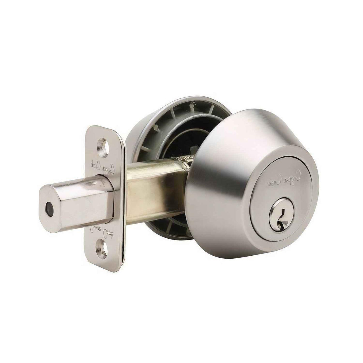 Copper Creek DB2420SS DB2420 Double Cylinder Deadbolt Satin Stainless