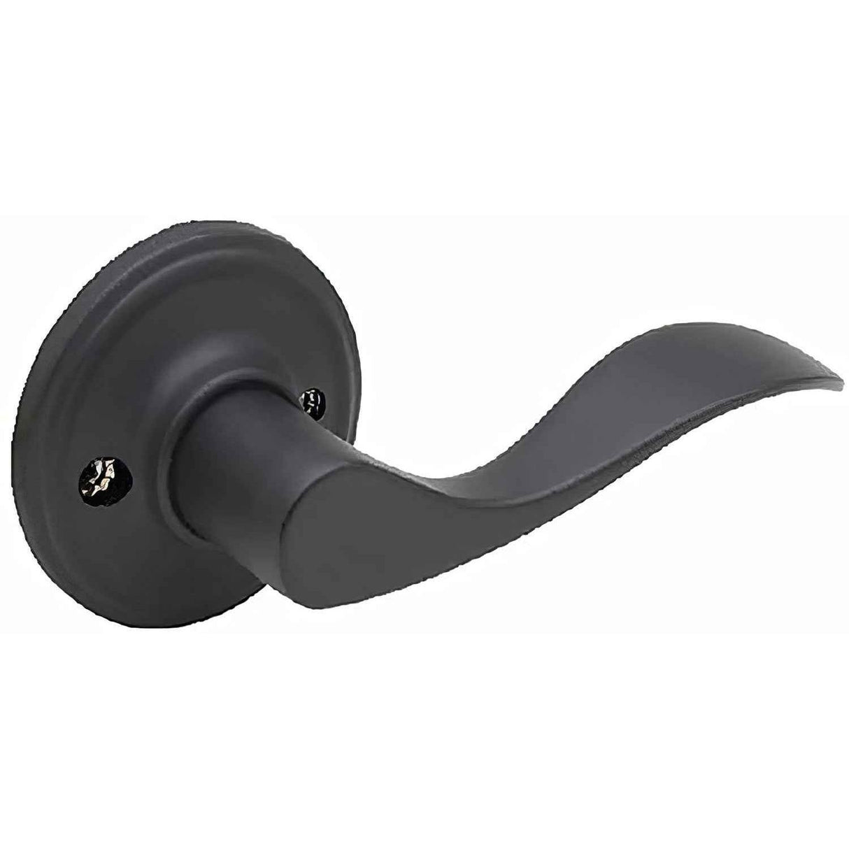 Copper Creek WL2290RHBC WL2290RH Waverlie Dummy Door Lever Black