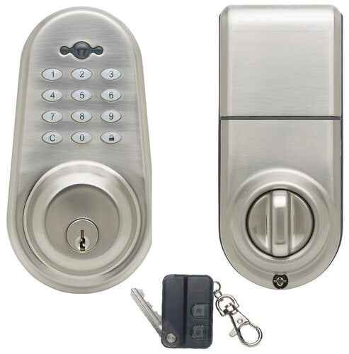 Copper Creek DBE3410LFSS satin stainless single cylinder
