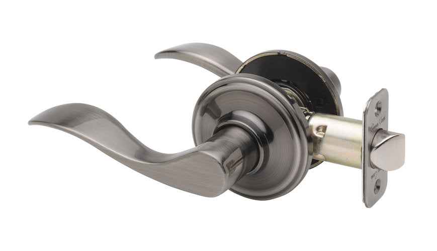 Copper Creek WL2220LHAN antique nickel passage door lever