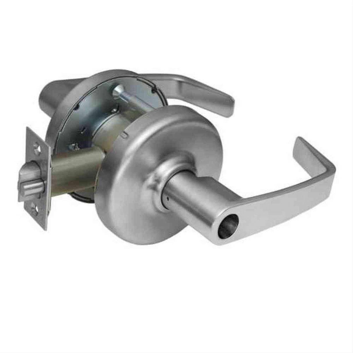 Corbin Russwin CL3357NZD626LC Newport Single Cylinder Storeroom Door Lever Satin Chrome