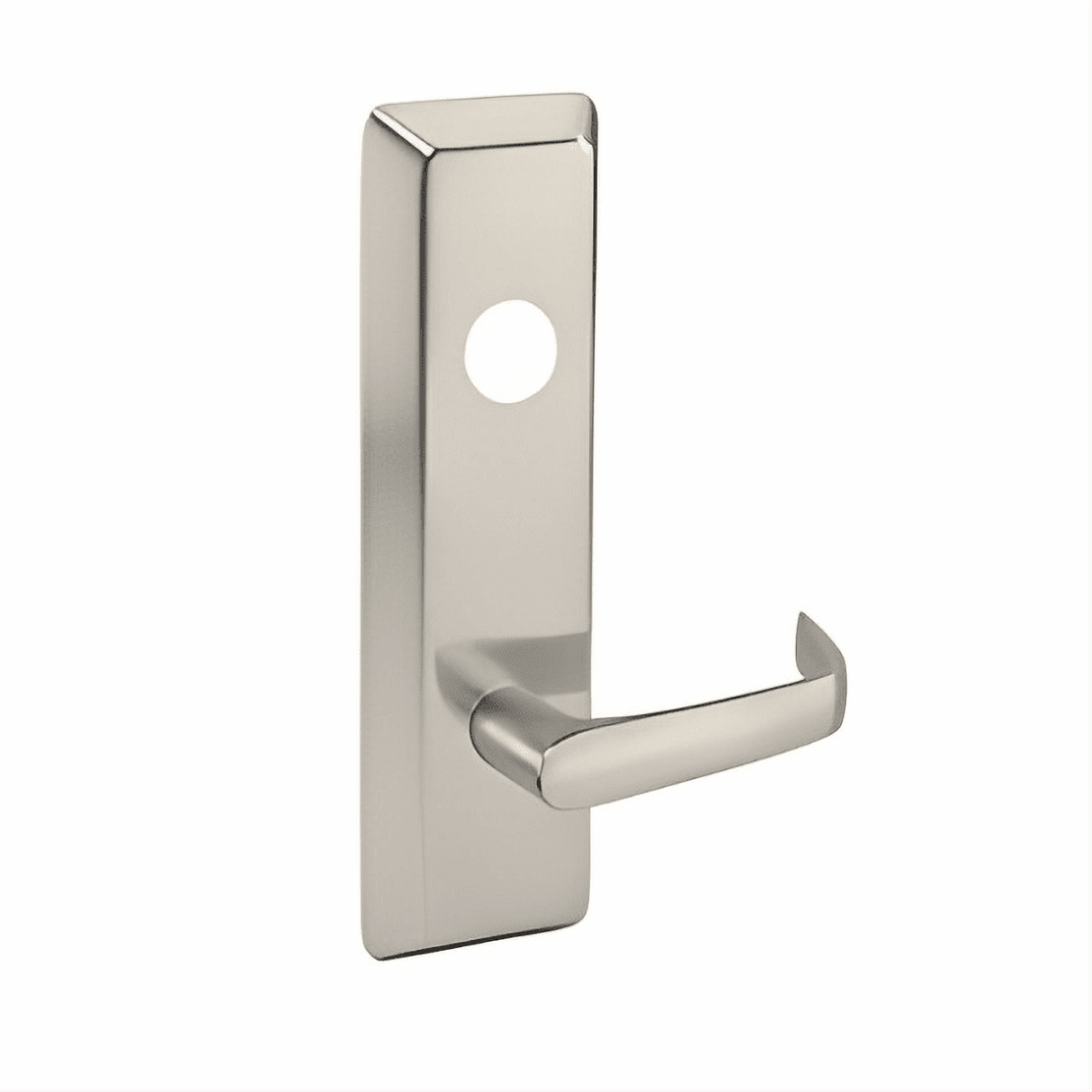 Corbin Russwin N959ET630LHRLC Storeroom Newport Lever Exit Trim Satin Stainless Steel