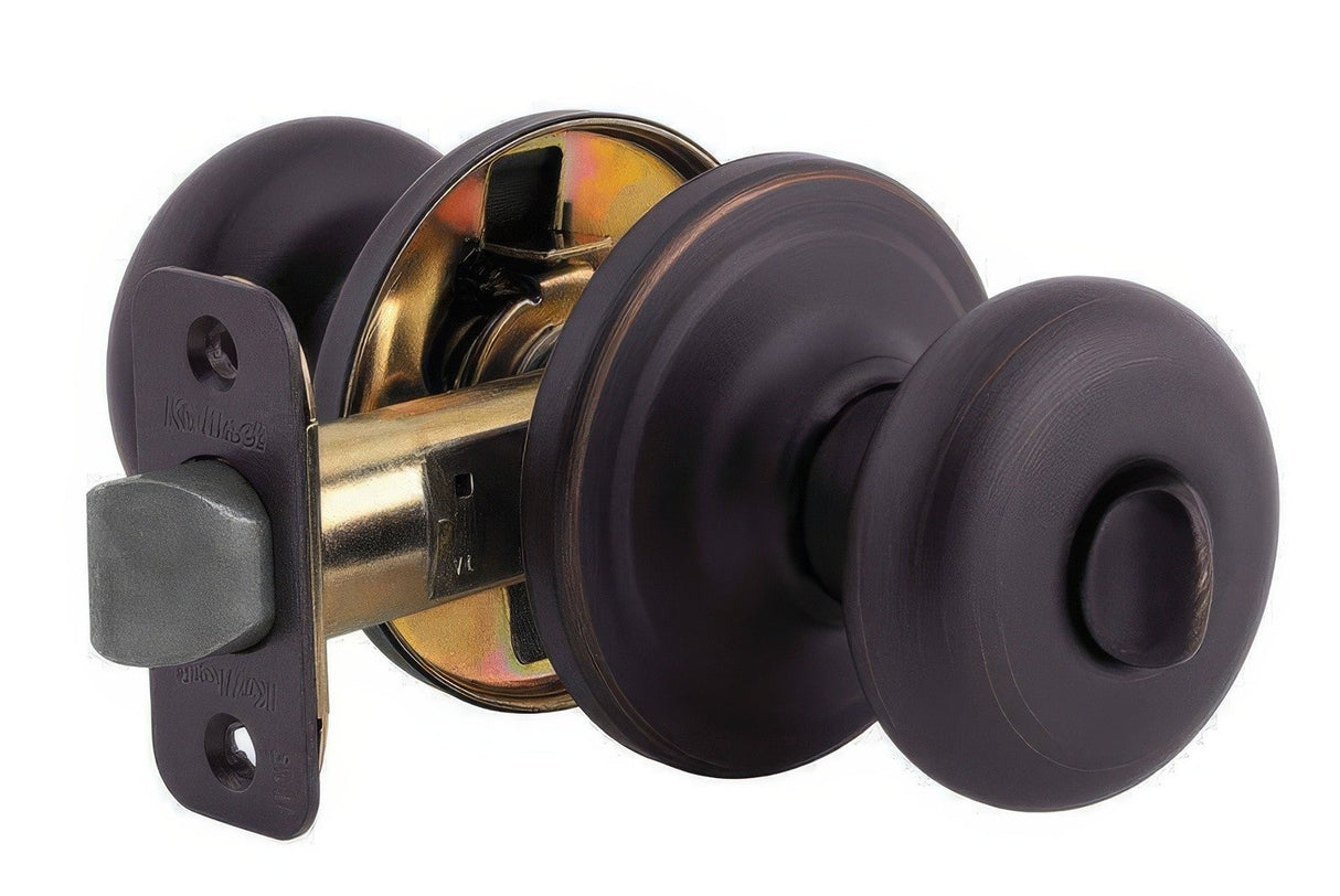 Kwikset CP730J-11P venetian bronze privacy door knob