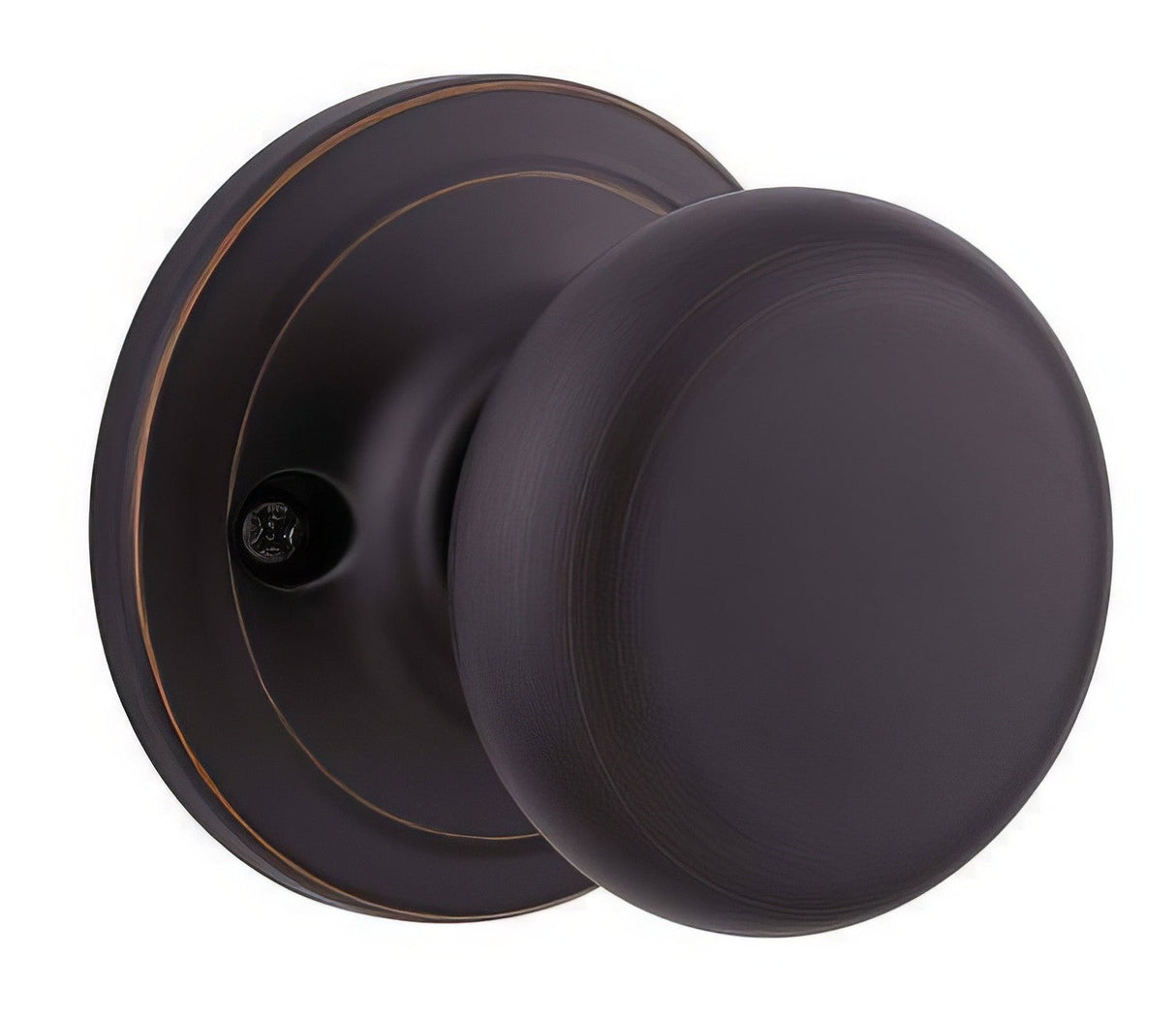 Kwikset CP788J-15 satin nickel single dummy door knob