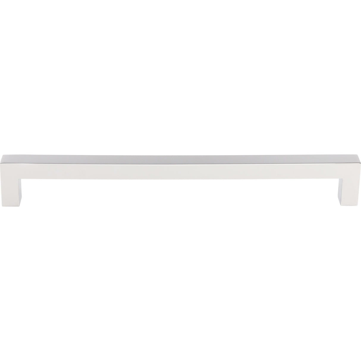 Top Knobs TK164PC Square Bar 12" Center to Center Appliance Pull Polished Chrome
