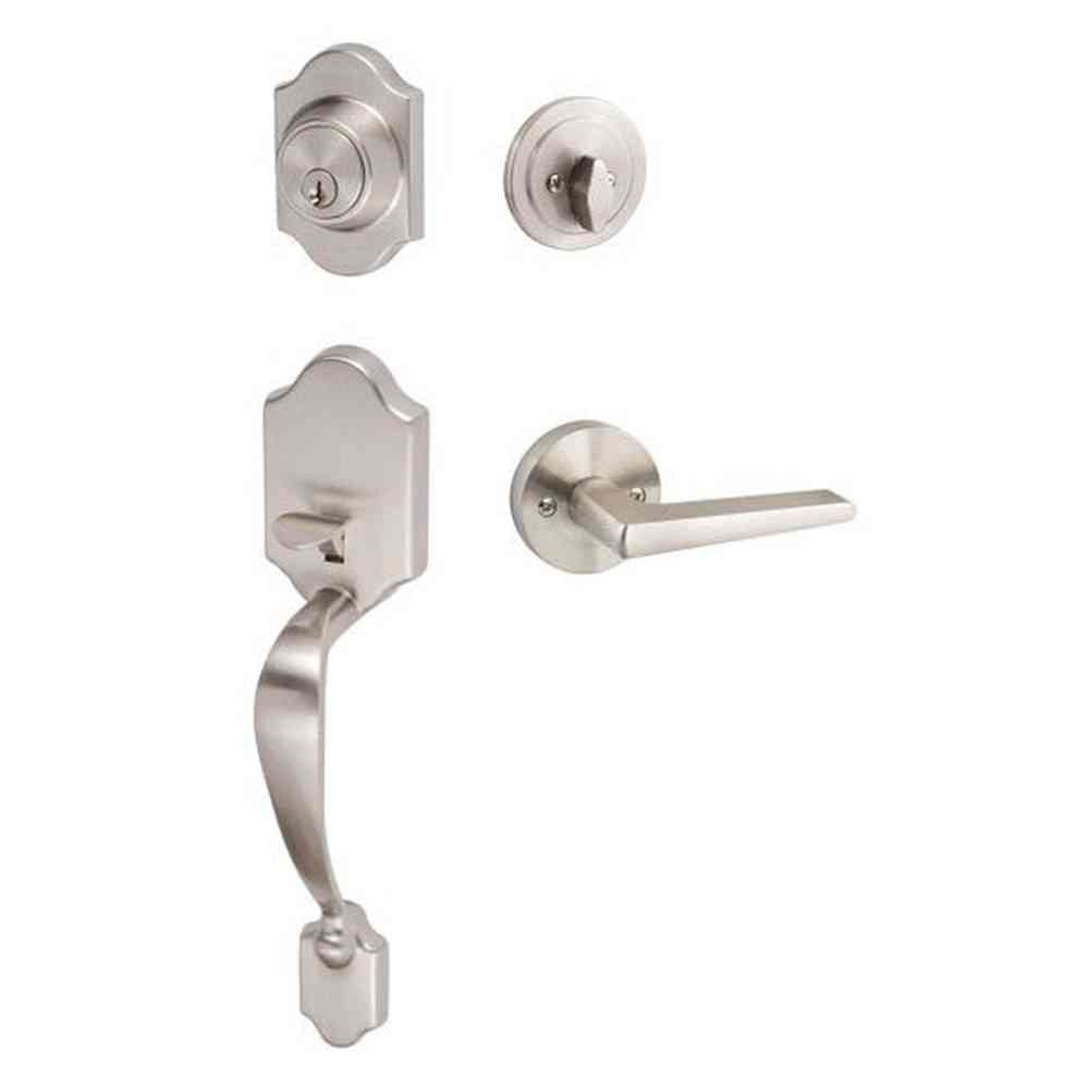 Sure-Loc CR507-BS-RD 15 satin nickel single cylinder handleset