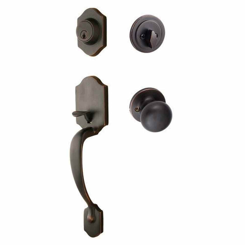 Sure-Loc CR507-DU-RD 11P vintage bronze single cylinder handleset