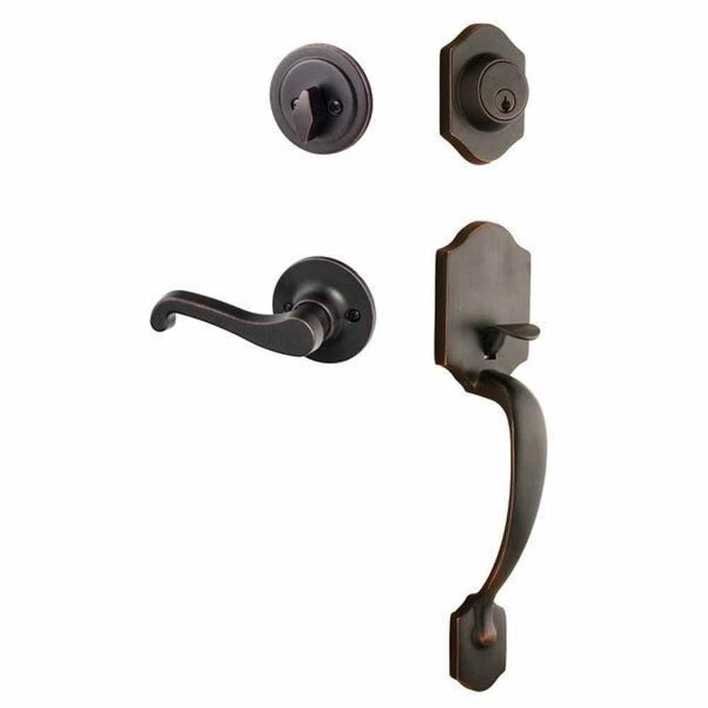 Sure-Loc CR507-SG LH 11P vintage bronze single cylinder handleset