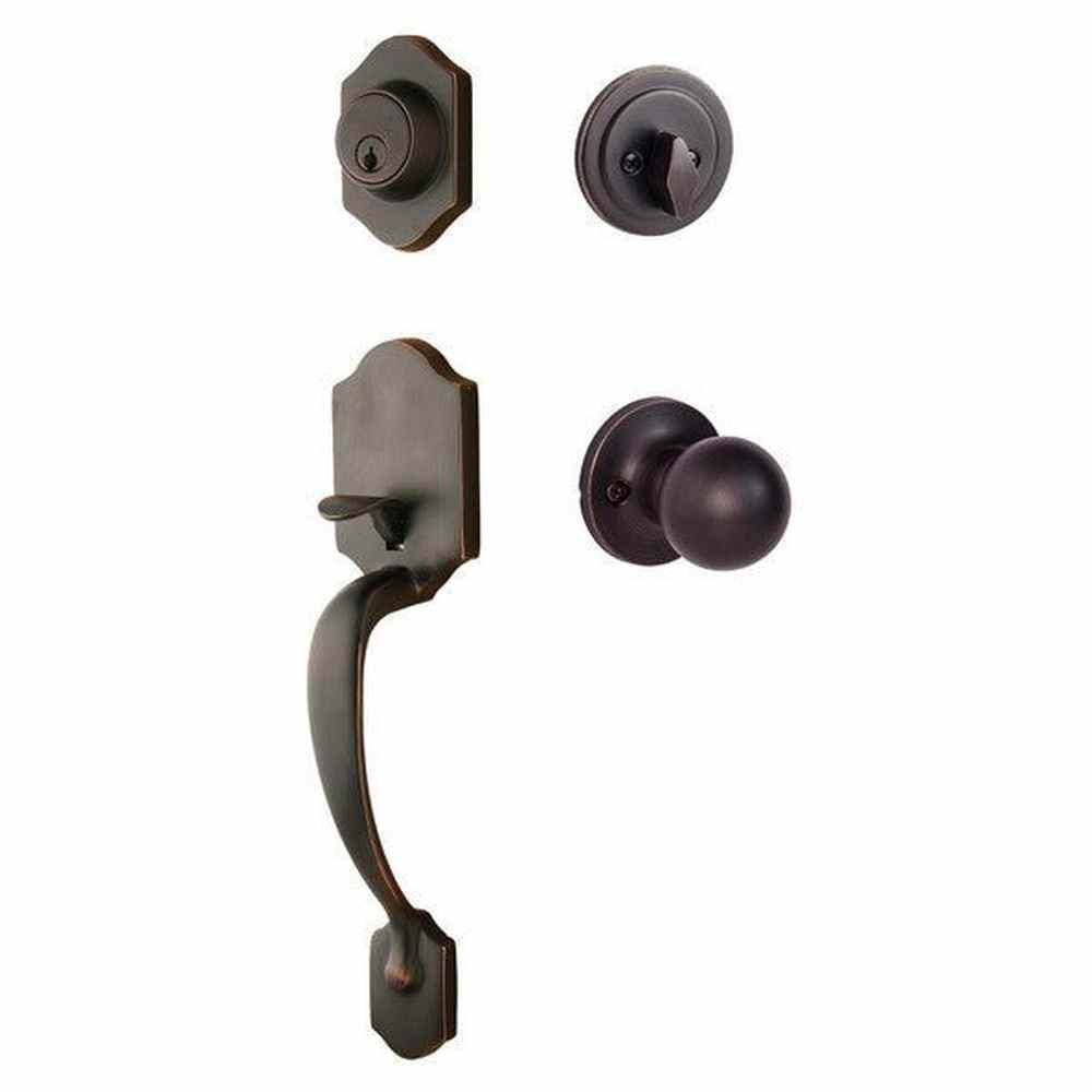 Sure-Loc CR507-TA 11P vintage bronze single cylinder handleset