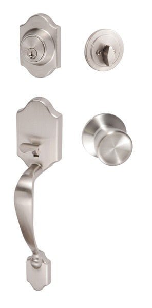 Sure-Loc CR507-TL 15 satin nickel single cylinder handleset