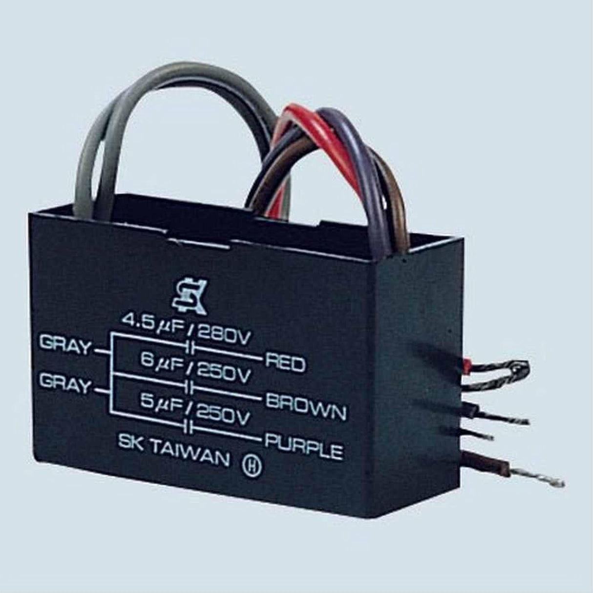 Craftmade 4565UF Triple Capacitor 4.5/6+5 Uf