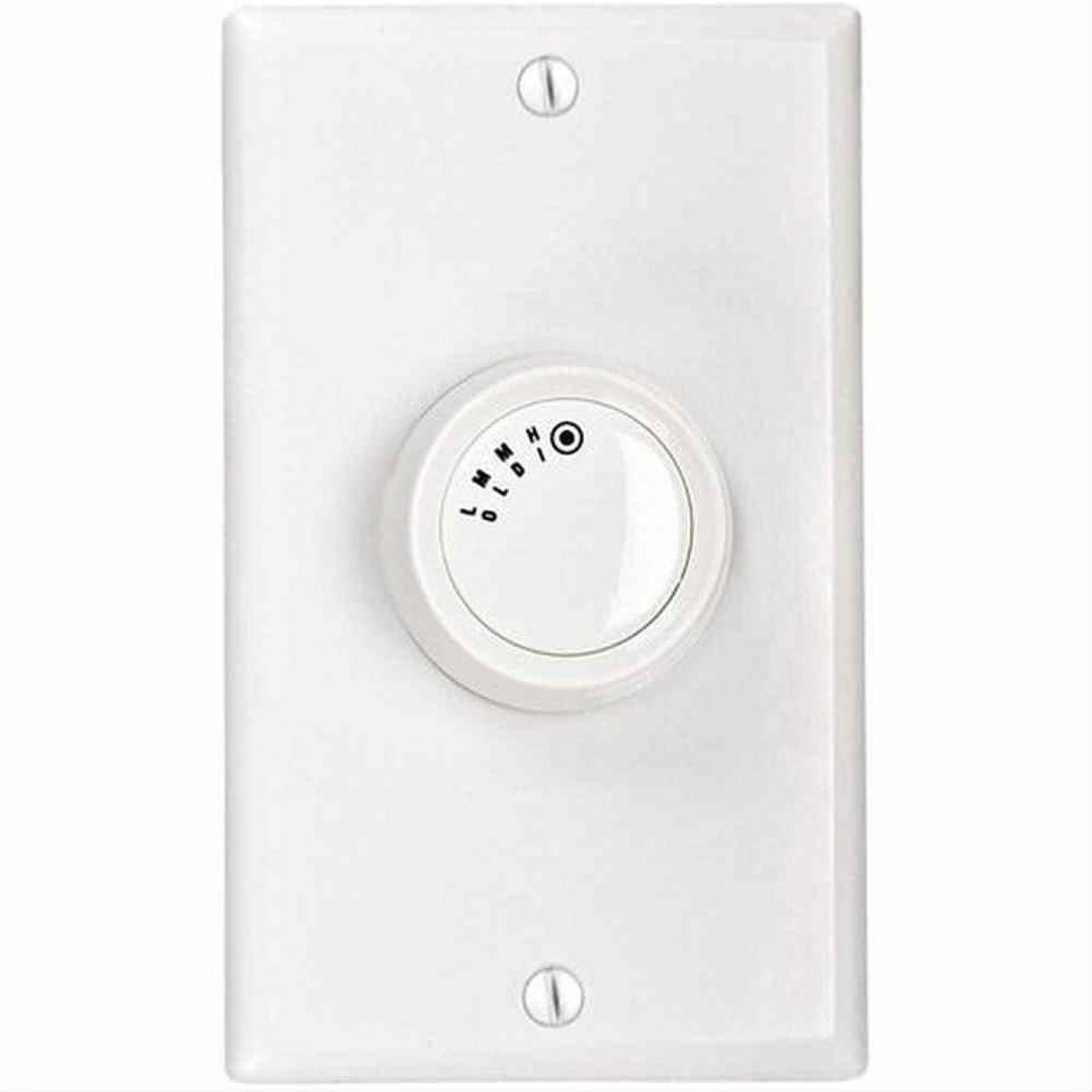Craftmade CM-4SDH 4 Speed Rotary Fan Control in White