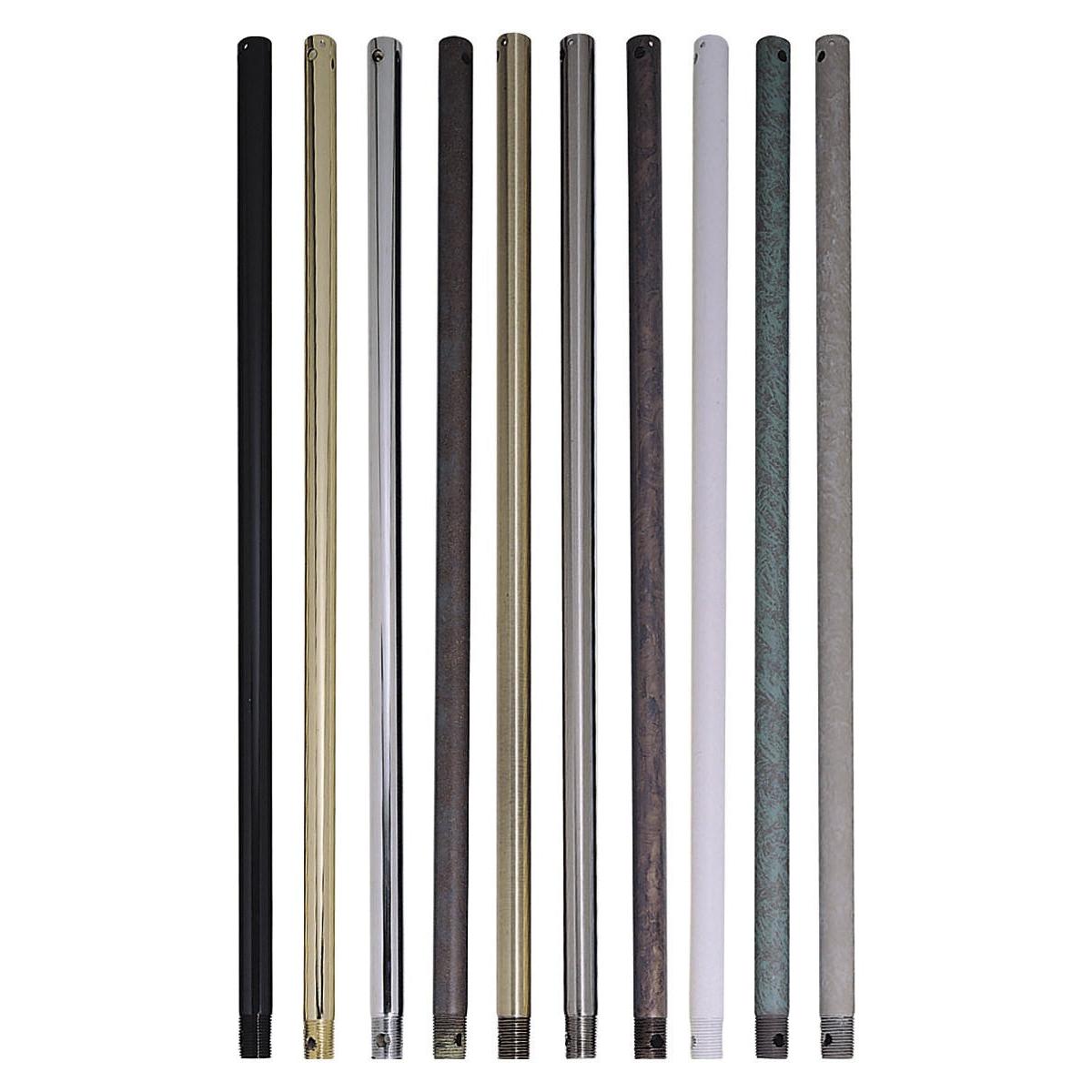 Craftmade DR12BNK DR12 12" Ceiling Fan Downrod Brushed Polished Nickel