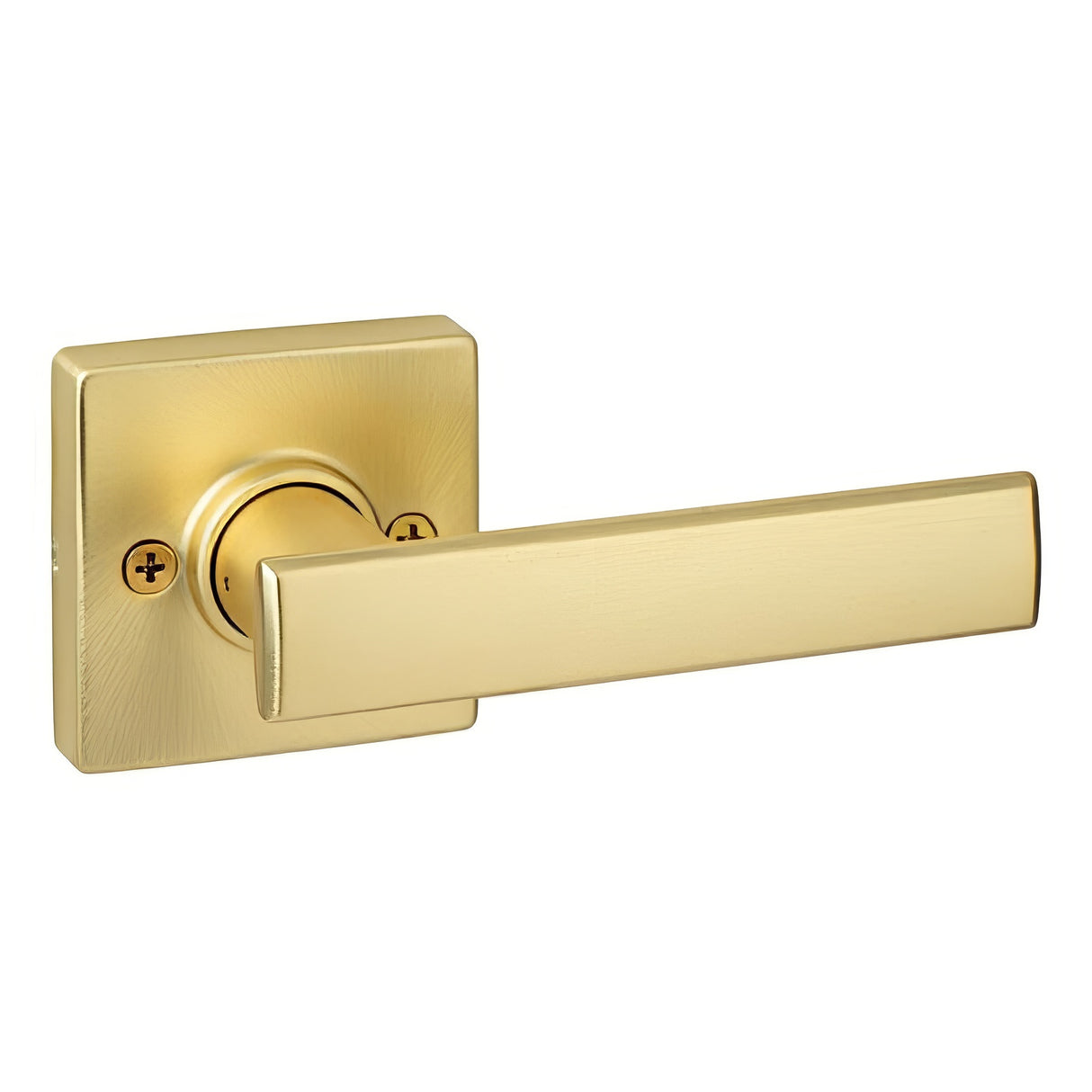 Sure-Loc CT100 SB satin brass dummy door lever