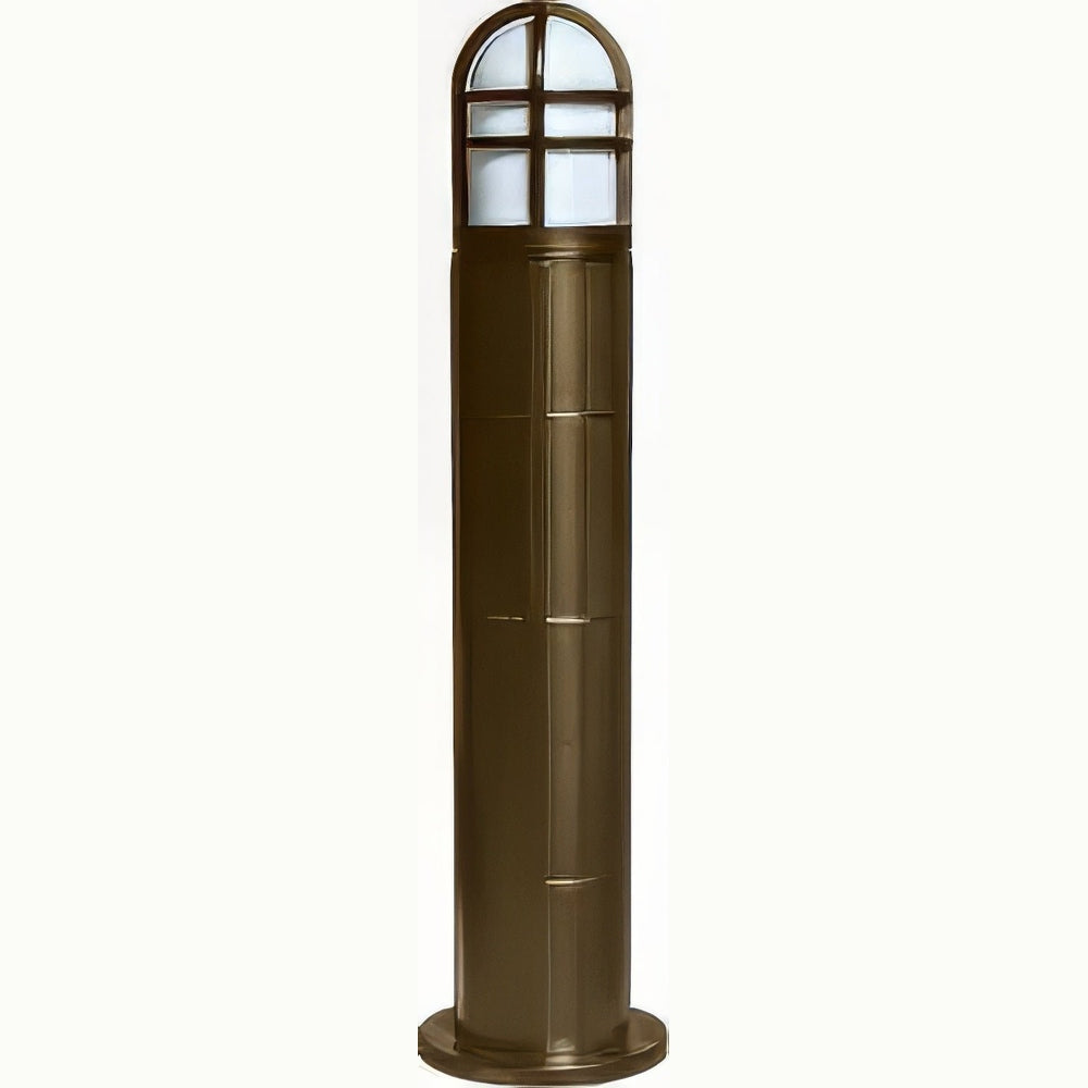 Dabmar Lighting D110-L12-30K-B black bollard
