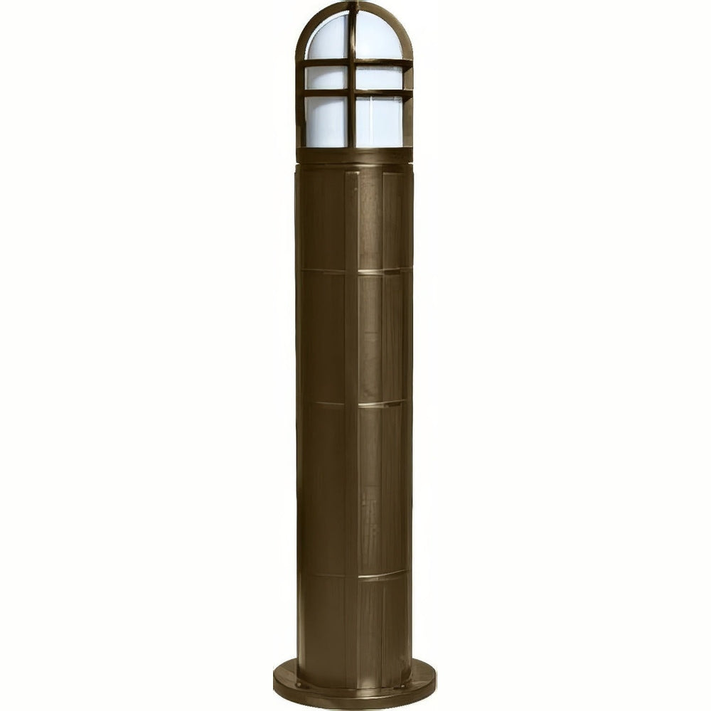 Dabmar Lighting D110-L20-50K-B black bollard