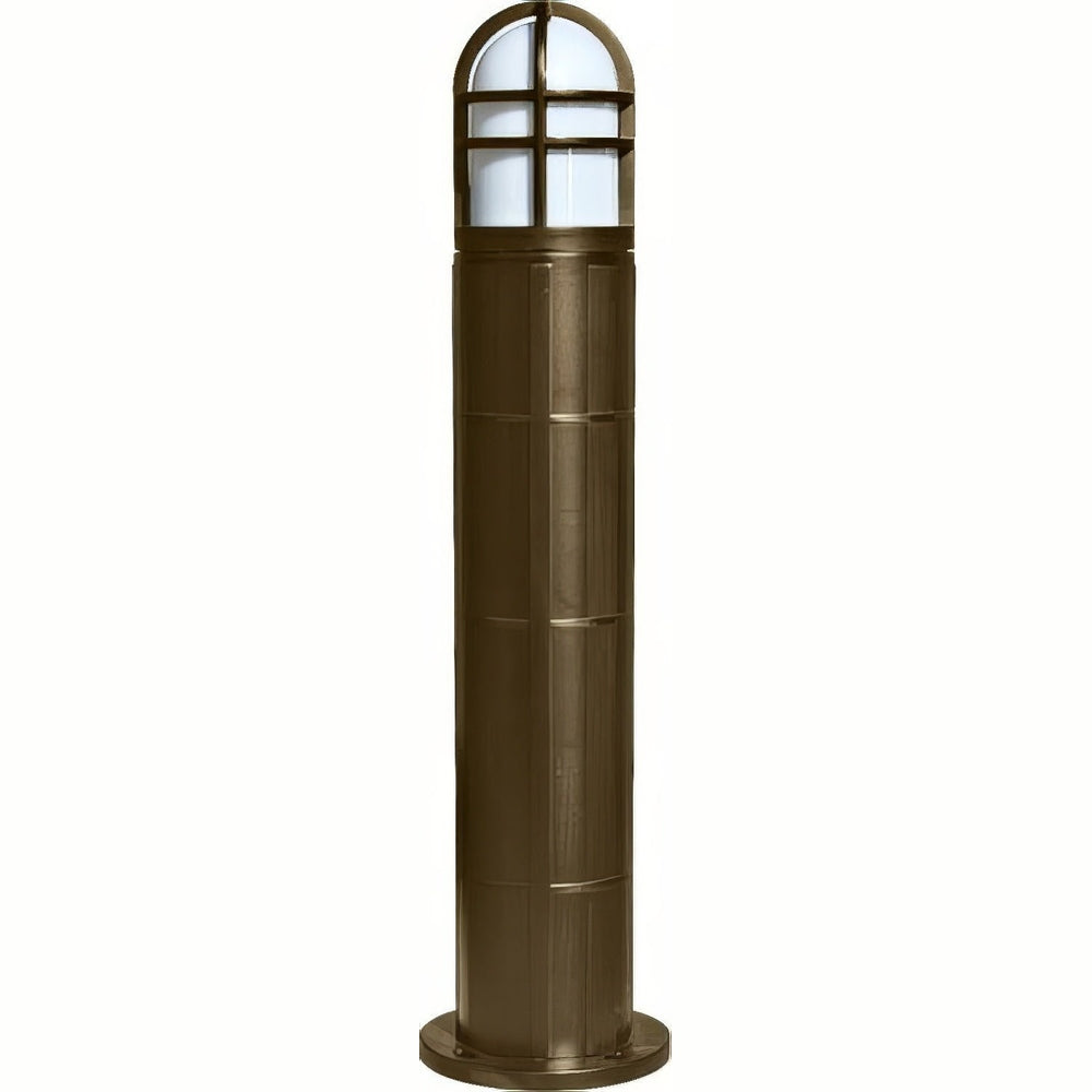 Dabmar Lighting D110-L6-30K-B black bollard