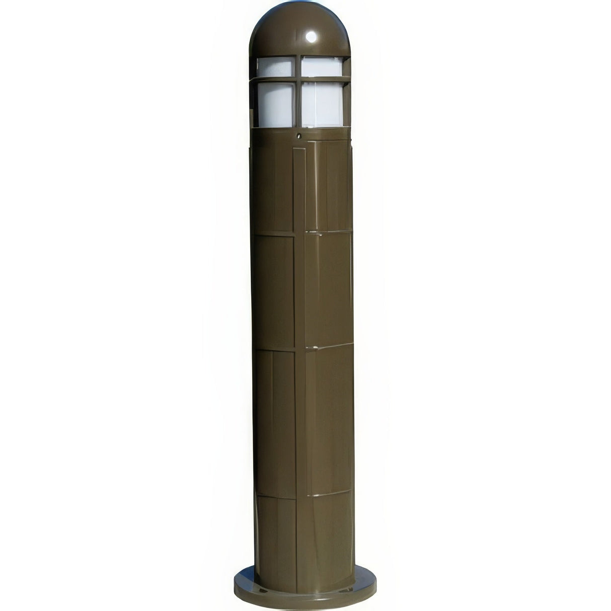 Dabmar Lighting D143-50-BZ-MT-MT Fiberglass Bollard Bronze